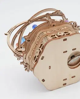 RoboTime 3D skladačka hracej skrinky Historický orloj