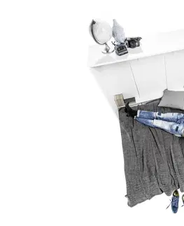 Dig-net nábytok Sklápacia posteľ Concept  PRO CP-02 | 120x200 Farba: CP-02p biely lesk / biela