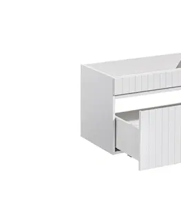 ArtCom Kúpeľňový komplet ICONIC White DU80/1 s doskou a umývadlom