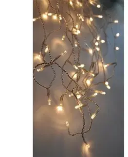 Solight Vianočný záves Cencúle 120 LED teplá biela, 3 m
