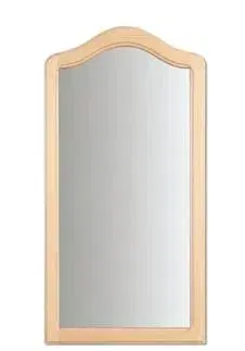 Drewmax Zrkadlo masív LA102 | borovica Morenie: Orech