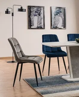Dizajnový Jedálenský stôl CALIPSO Farba: Sivá