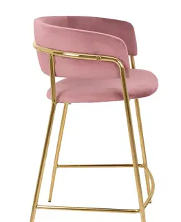 ArtKing Barová stolička DELTA 65 Farba: Ružová