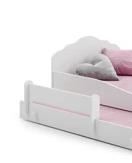 ArtAdrk Detská posteľ CASIMO II | s prístelkou Prevedenie: Biela
