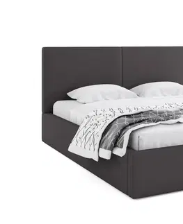 BMS Manželská posteľ HAILEY | bez matraca 120 x 200 cm Farba: Sivá