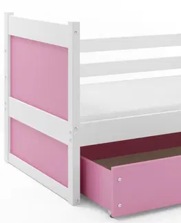 BMS Detská posteľ RICO 1 | biela 90 x 200 cm Farba: Biela