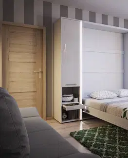 Dig-net nábytok Skrinka Concept Pro CP-07 Farba: Biela / biely lesk