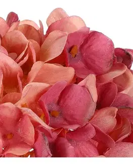 Umelá kvetina Hortenzia fialová, 17 x 34 cm
