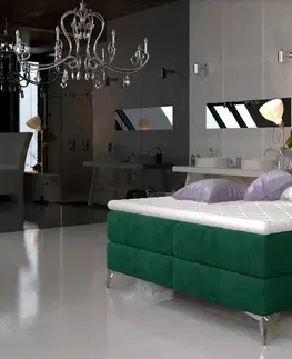 ArtElta Manželská posteľ ADEL Boxspring | 140 x 200 cm farebné prevedenie: Omega 68