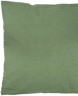 Vankúšik Lístky zelená, 45 x 45 cm