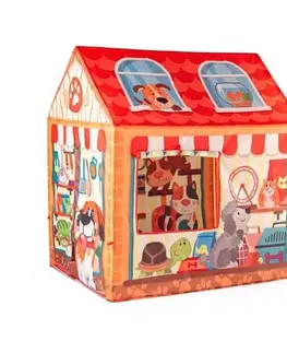 Woody Detský stan domček Pet Shop, 95 x 72 x 102 cm