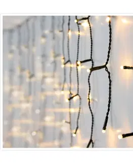 Svetelná vianočná reťaz Icicle teplá biela, 360 LED