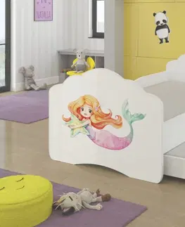 ArtAdrk Detská posteľ CASIMO II | s prístelkou Prevedenie: Modrý macko