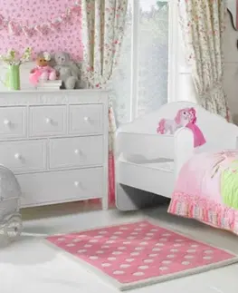 ArtAdrk Detská posteľ CASIMO | so zábranou Prevedenie: Balerína s jednorožcom