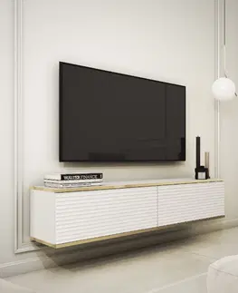 ArtPS TV stolík BIJOU MDF135 | závesný Farba: Čierna