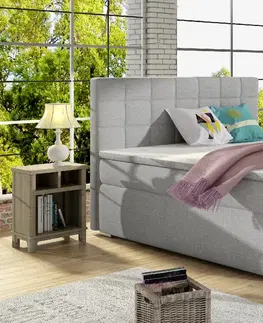 ArtElta Manželská posteľ ALICE Boxspring | 180 x 200 cm Alice rozmer: 180x200 cm, Alice farba: Soft 33