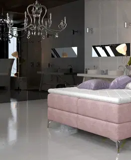 ArtElta Manželská posteľ ADEL Boxspring | 160 x 200 cm farebné prevedenie: Soft 17
