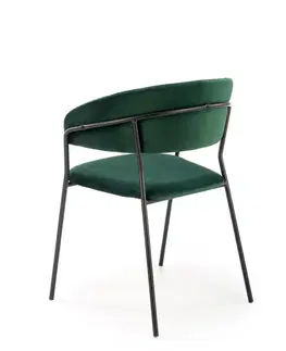 Halmar Jedálenská stolička ESTA K426 Farba: Čierna