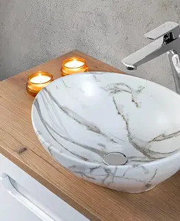 ArtCom Keramické umývadlo PATI MW3 | biela