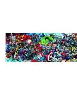 TREFL Panoramatické Svět Marvelu 1000 dielov
