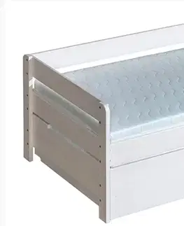 Dolmar Detská posteľ s prístelkou BORYS Prevedenie: Jednolôžková posteľ so zásuvkou B1 + B2