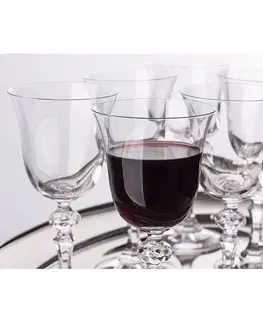 Krosno 6-dielna sada pohárov na červené víno Krista, 220 ml
