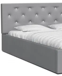 FDM Čalúnená manželská posteľ MIRAGE | 160 x 200 cm