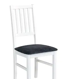 Drewmix Jedálenská stolička NILO 7 Farba: Biela