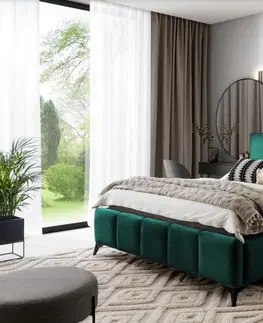 ArtElta Manželská posteľ MIST | 160 x 200 cm farebné prevedenie: Nube 20