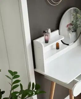 ArtJum Toaletný stolík SCANDI biela | CM-891920
