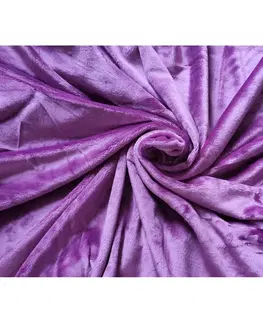 Prestieradlo Mikroplyš fialová, 180 x 200 cm