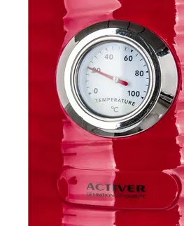 Activer Dvojstenná rýchlovarná kanvica Jumper 1,7 l, červená