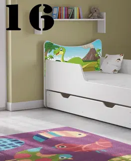 Detská posteľ SMB - zvieratá Prevedenie: Obrázok č.25