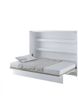 Dig-net nábytok Sklápacia posteľ BED CONCEPT BC-04 | 140 x 200 cm Farba: Biela