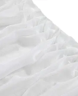 Homede Záclona Kresz Tape, biela, 140 x 175 cm