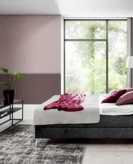 ArtElta Manželská posteľ ADEL Boxspring | 140 x 200 cm farebné prevedenie: Omega 91