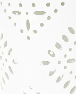 Porcelánová arómalampa Whittle biela, 8,5 x 12 cm