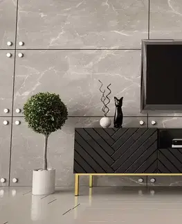 ArtSft TV stolík LALO 190 Farba: čierny lesk