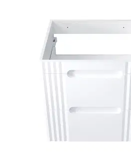 ArtCom Kúpeľňová skrinka s umývadlom a doskou FIJI White DU60/1 | 60 cm