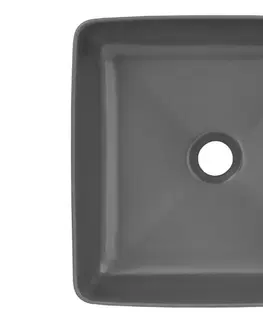 ArtCom Keramické umývadlo UM-6276 | SLIM 1 sivé