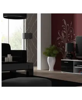 ArtCam TV stolík SOHO 140 cm Farba: Čierna/čierny lesk