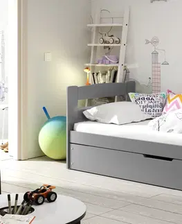 BMS Detská posteľ ERNI Farba: Čokoládová