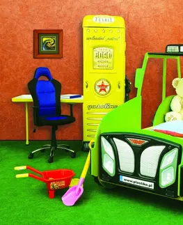 Artplast Detská posteľ TRAKTOR | zelený