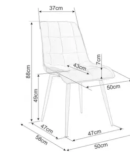 Signal Jedálenská stolička CHIC D VELVET | drevené nohy Farba: Curry / Bluvel 68