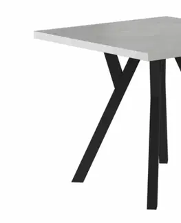 Signal Jedálenský stôl MERLIN Farba: biely mat