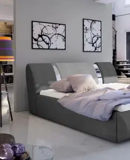 ArtElta Manželská posteľ FLAVIO | 180 x 200 cm Farba: Soft 11 / Omega 68