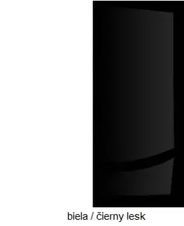 WIP Šatníková skriňa HUGO  | 10 Farba: Slivka Vallis / čierny lesk