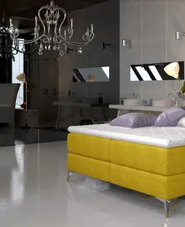 ArtElta Manželská posteľ ADEL Boxspring | 180 x 200 cm farebné prevedenie: Omega 91