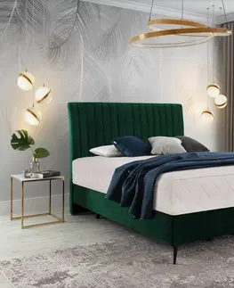 ArtElta Manželská posteľ BLANCA Boxspring | 160 x 200 cm Farba: Lukso 10