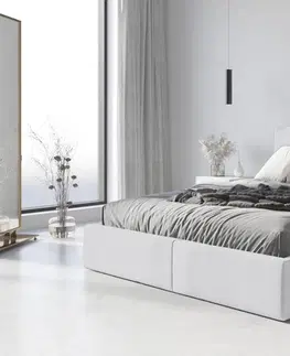 BMS Manželská posteľ HAILEY | bez matraca 120 x 200 cm Farba: Biela